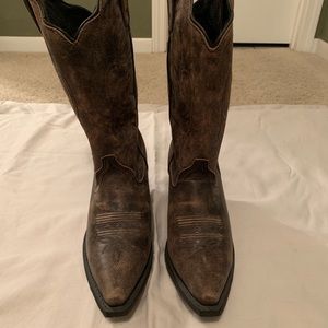 Female Cowboy boots - Brown